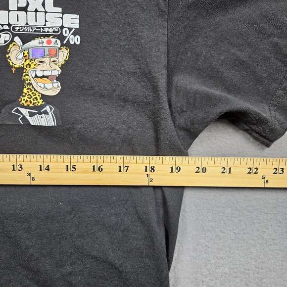 Pixel House Zumiez PXL House Cheetah Monkey NFT Graphic Tee Shirt Mens Medium - Picture 5 of 6